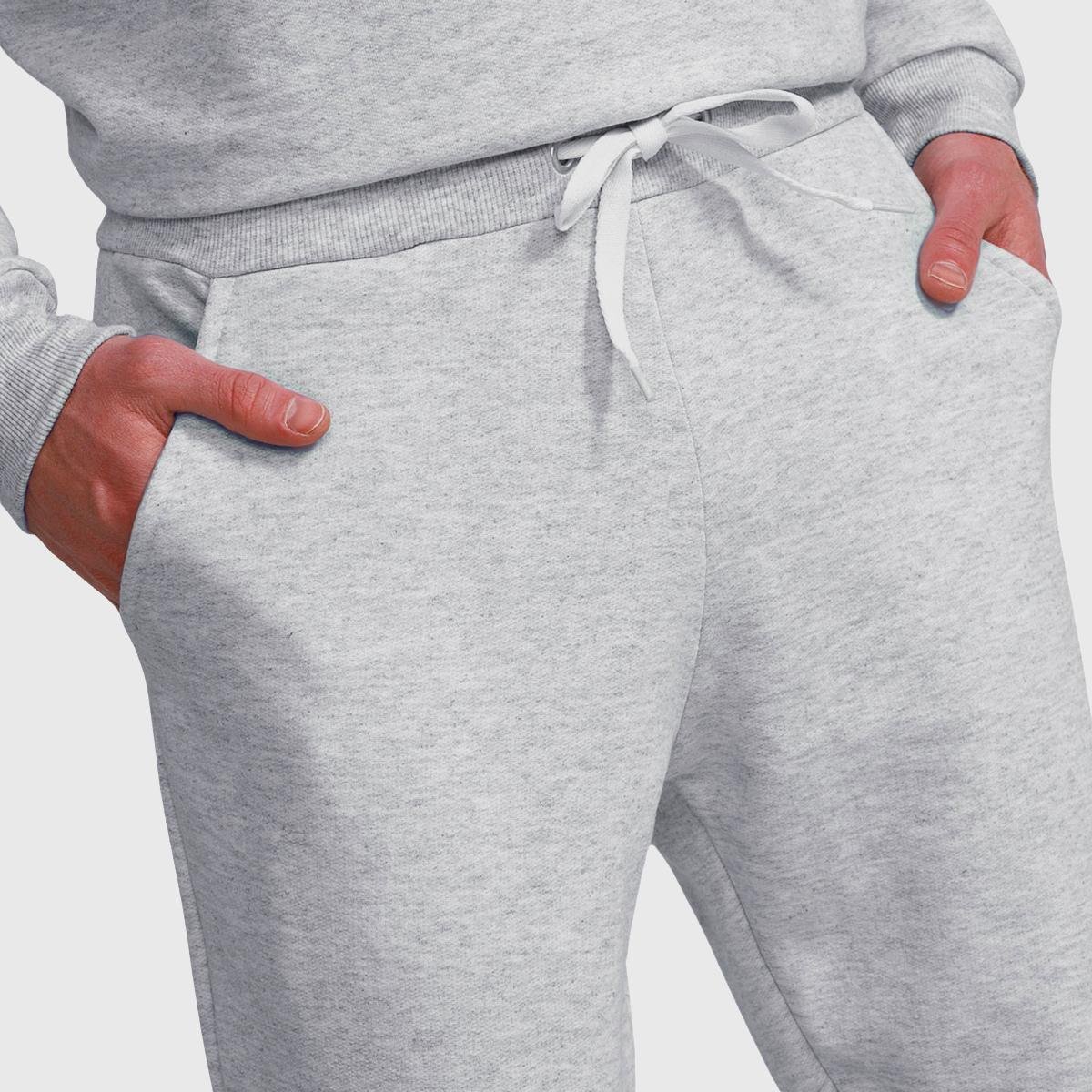 Kit Calças Moletom Masculinas Lisas Benellys Chumbo+Cinza