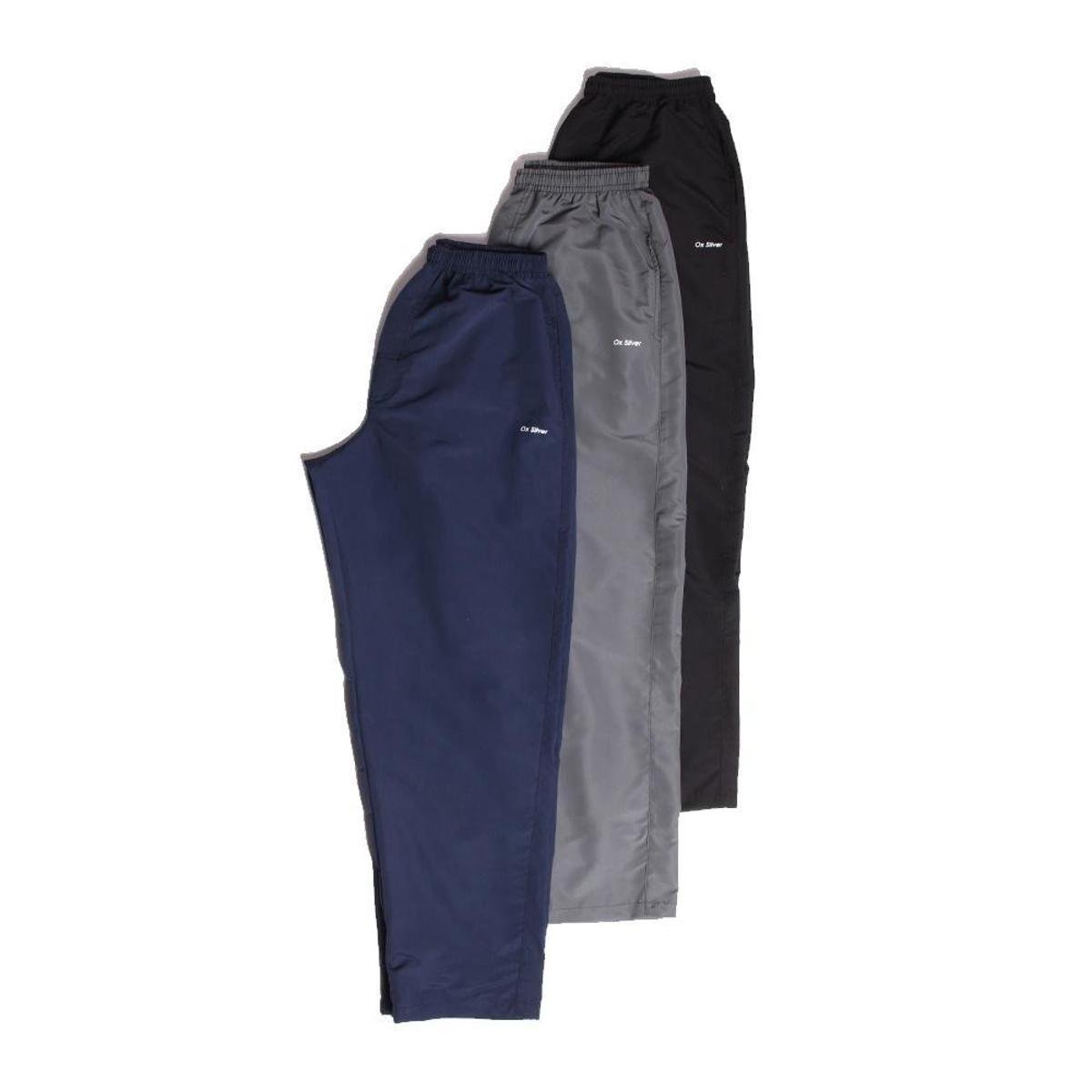 Kit 3 Calças Tactel Ox Silver Masculina Menor preço em Kit 3 Calças Tactel Ox Silver Masculina
