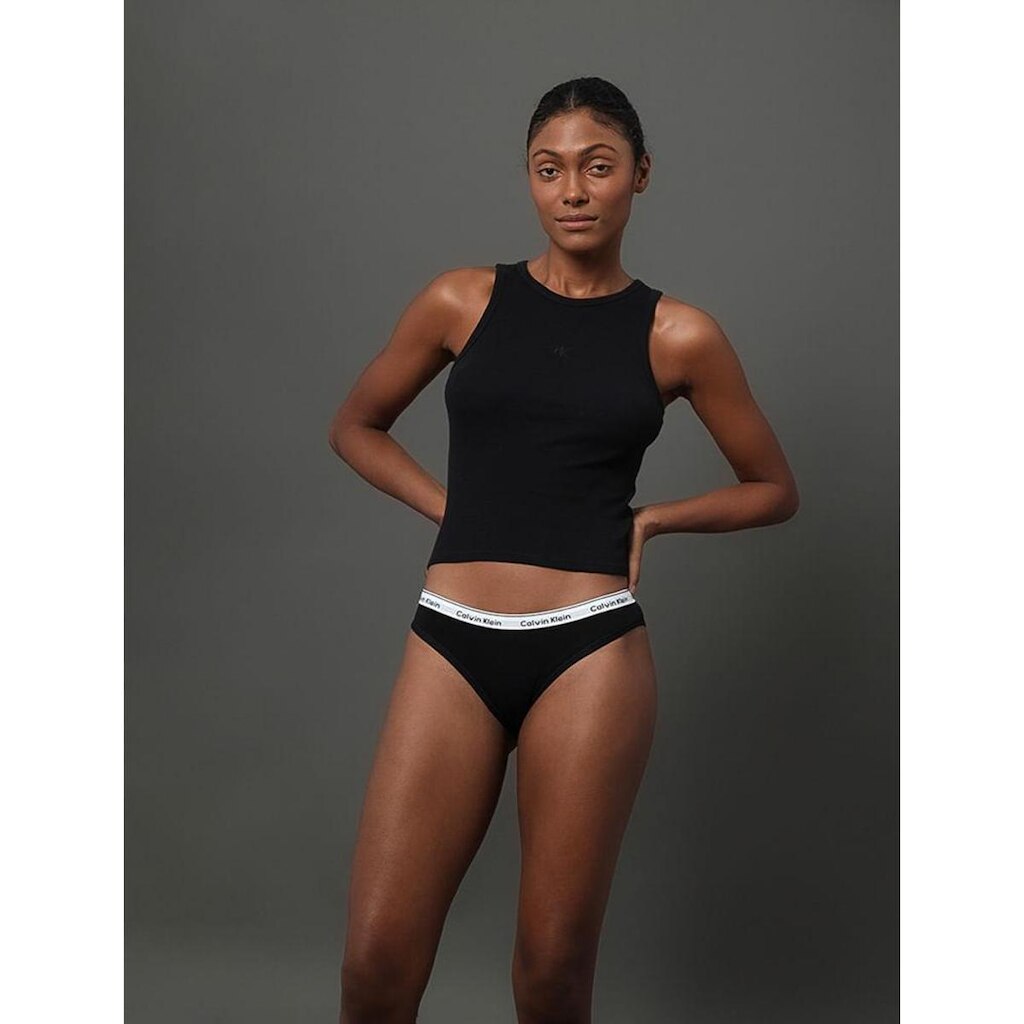 Kit 3 Calcinhas Tangas Mini Modern Cotton Calvin Klein Underwear