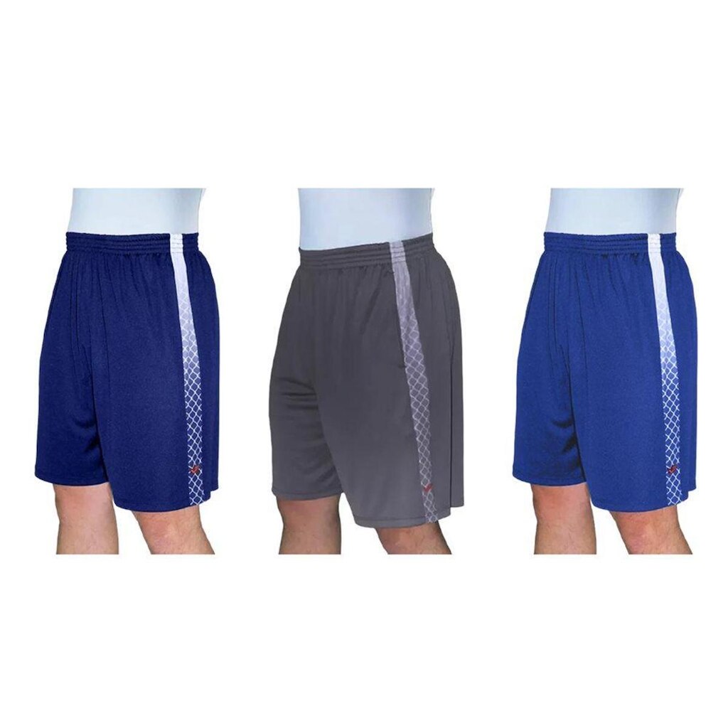 Kit 3 Calções Elite Quality Masculino