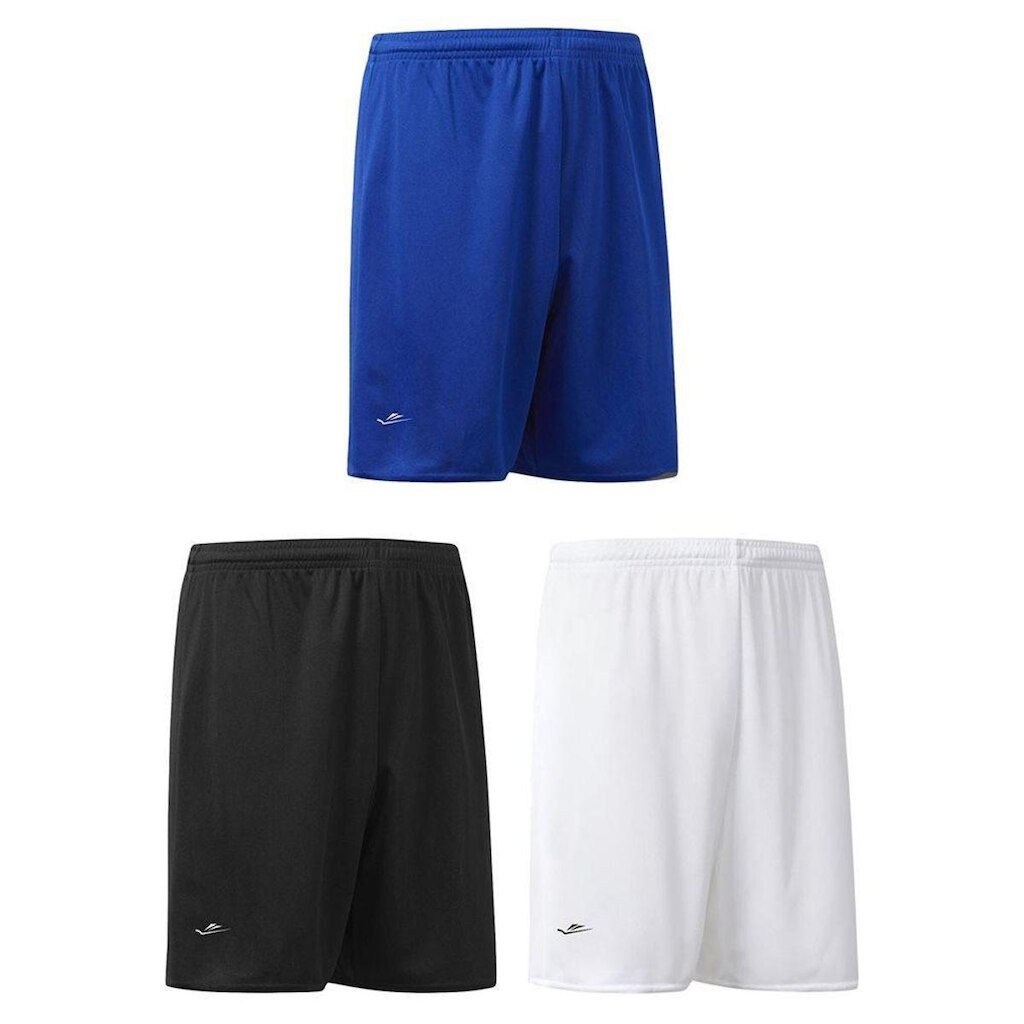 Kit 3 Calções Elite Romeo Menti Plus Size Masculi