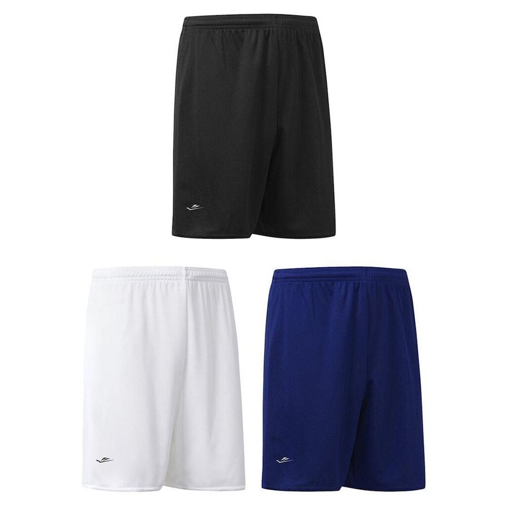 Kit 3 Calções Elite Romeo Menti Plus Size Masculi