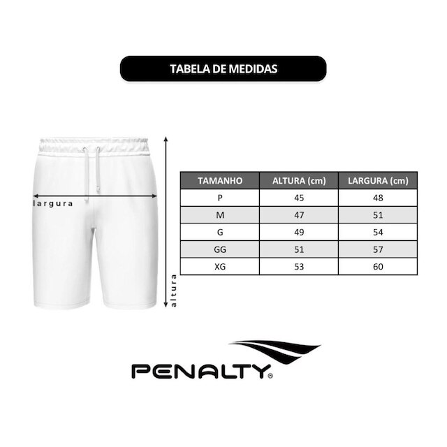 Kit 3 Calções Penalty Masculinos X