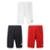 Kit 3 Calções Topper Classic New Masculino - Branco+Vermelho