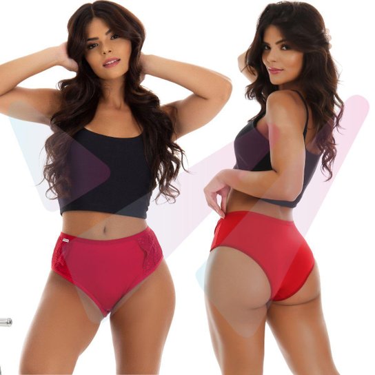 Kit 3 Calçola Senhora Microfibra Tangão Calcinha Renda Lateral Confortável Larguinha Wega - Colorido Menor preço em Kit 3 Calçola Senhora Microfibra Tangão Calcinha Renda Lateral Confortável Larguinha Wega - Colorido