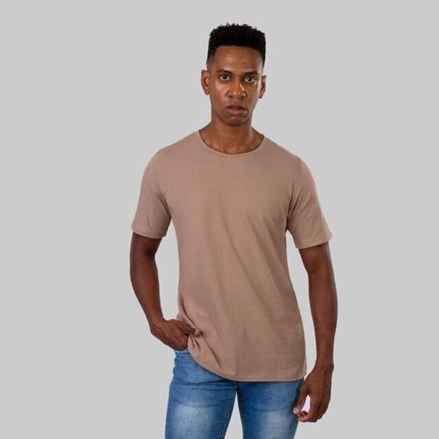Kit 3 Camisa Camisetas  Algodão Egipcio Slim Fit Básico