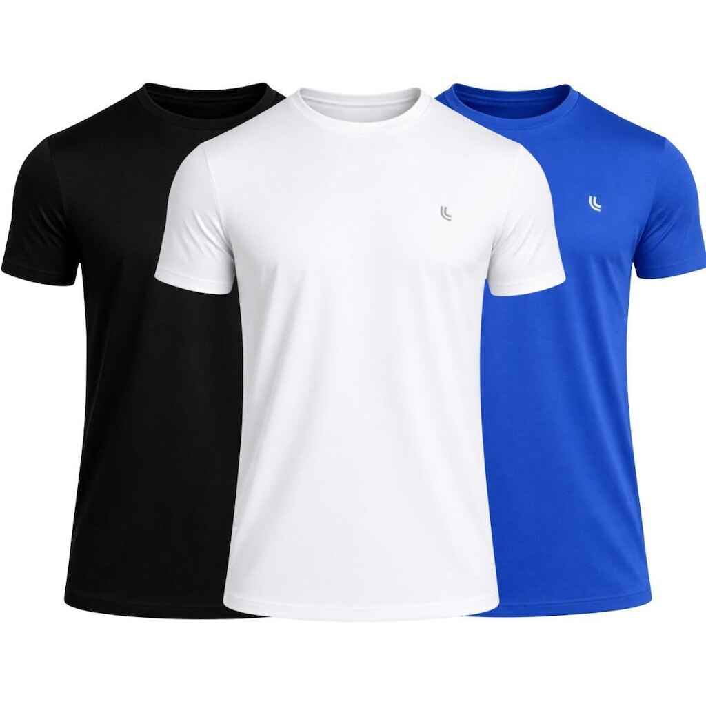 Kit 3 Camisas Lupo Motion Masculino Dry Tech