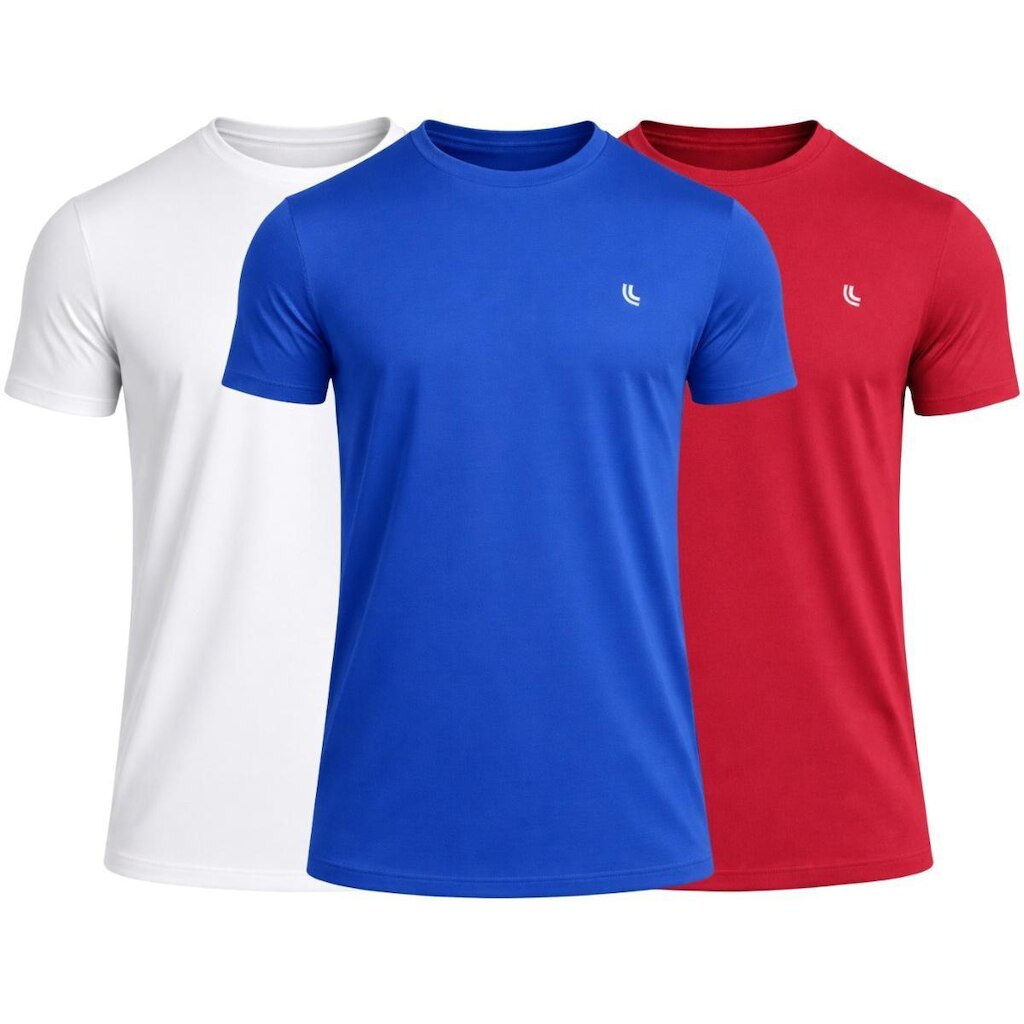 Kit 3 Camisas Lupo Motion Masculino Dry Tech