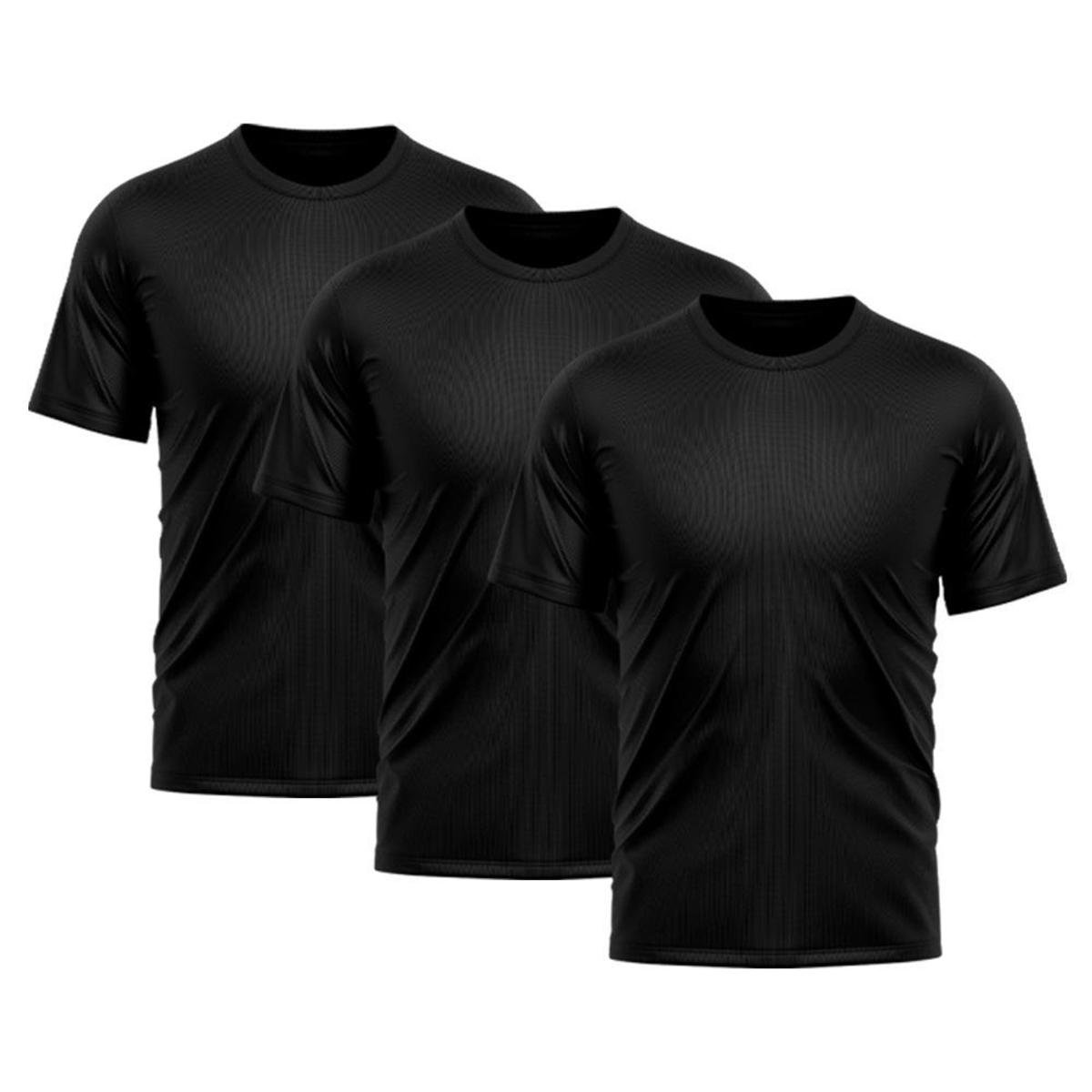 Kit 3 Camiseta Masculina Dry Proteção Solar UV Básica Lisa Treino Academia Camisa Camisetas Menor preço em Kit 3 Camiseta Masculina Dry Proteção Solar UV Básica Lisa Treino Academia Camisa Camisetas