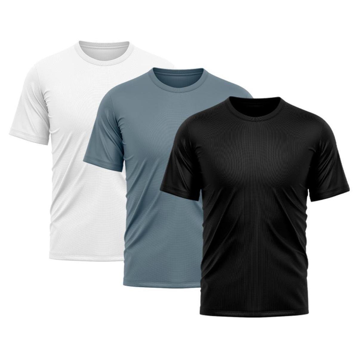 Kit 3 Camiseta Masculina Dry Proteção Solar UV Básica Lisa Treino Academia Camisa Camisetas é ruim? Kit 3 Camiseta Masculina Dry Proteção Solar UV Básica Lisa Treino Academia Camisa Camisetas é boa?