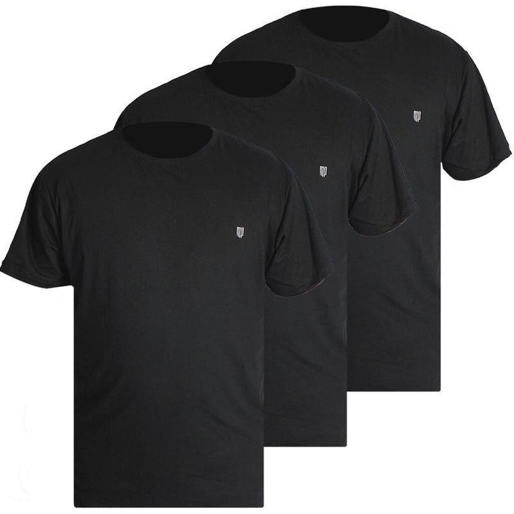 Kit 3 Camiseta Plus Size Make Peace Over 100% Algodão Masculina