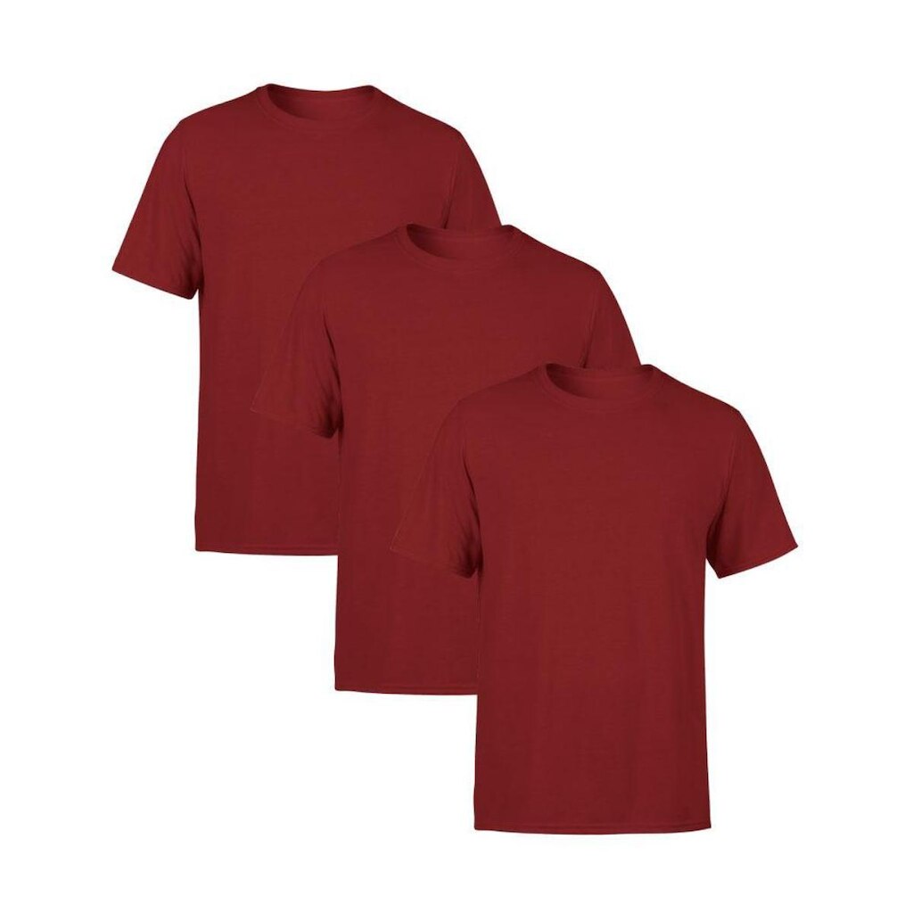 Kit 3 Camisetas AMGK Masculina Lisa Premium 100% Algodão