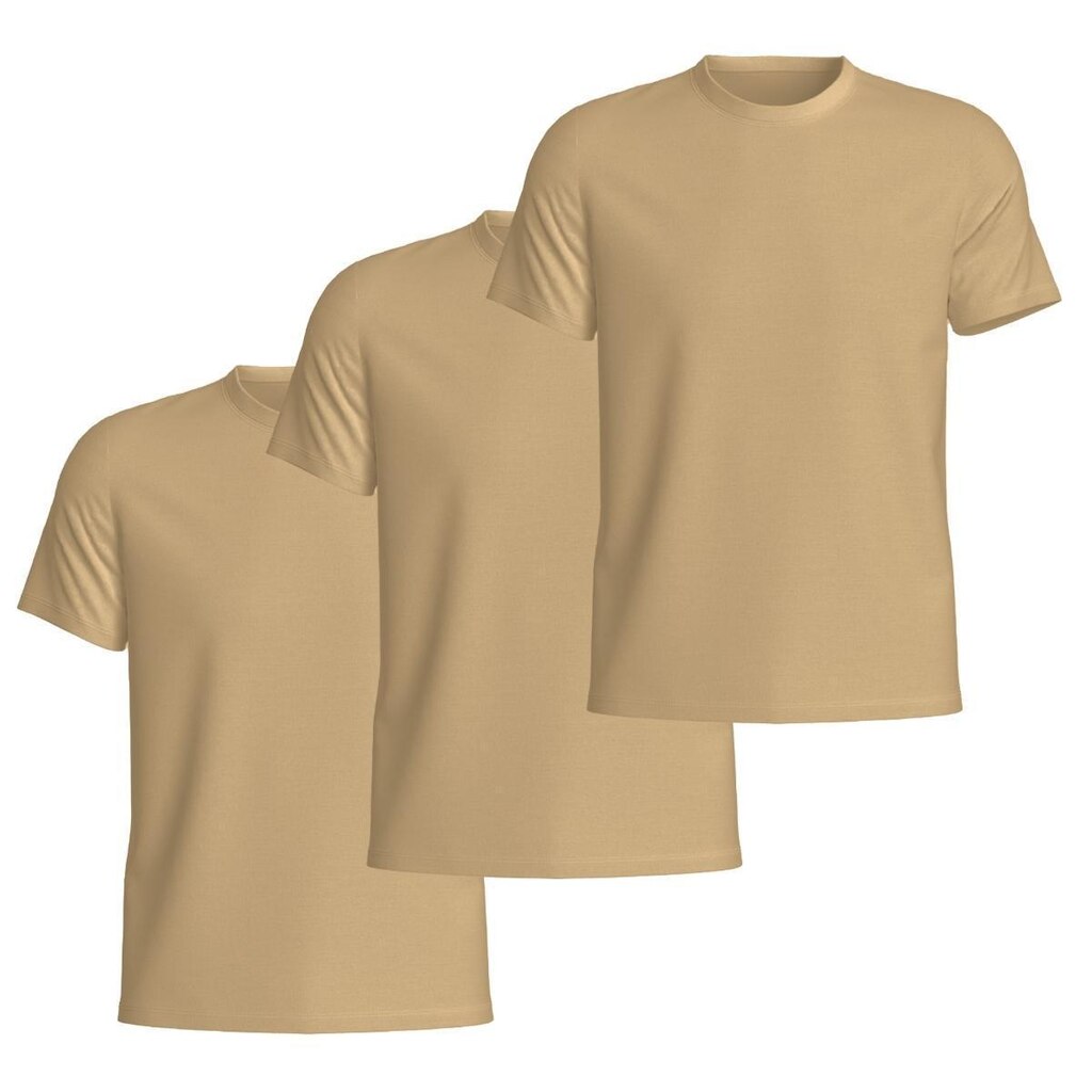 Kit 3 Camisetas Basicas Gola Redonda Lisa Camisa Masculina de Algodão