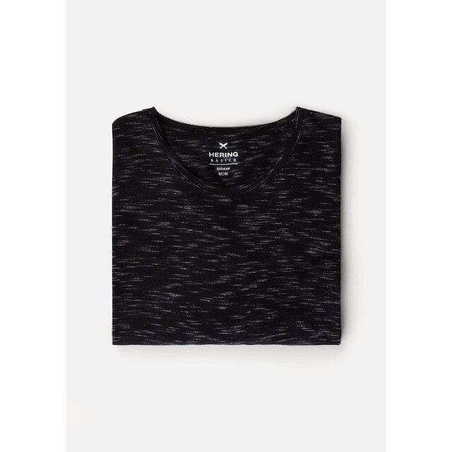 Kit 3 Camisetas Básicas Masculinas Em Malha Jet Com Bordado