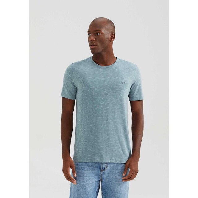 Kit 3 Camisetas Básicas Masculinas Em Malha Jet Com Bordado