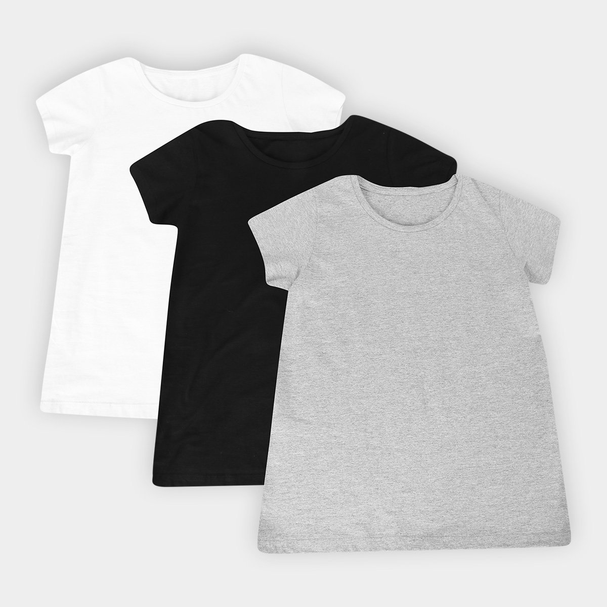 3 camisetas femininas