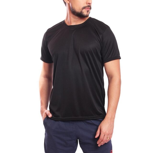 Kit 3 Camisetas Dry Uv Masculina Blusa Camisa Fitness Academia Basica Lisa