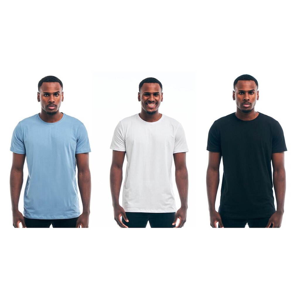 Kit 3 Camisetas Konoa Algodão Premium Egípcio