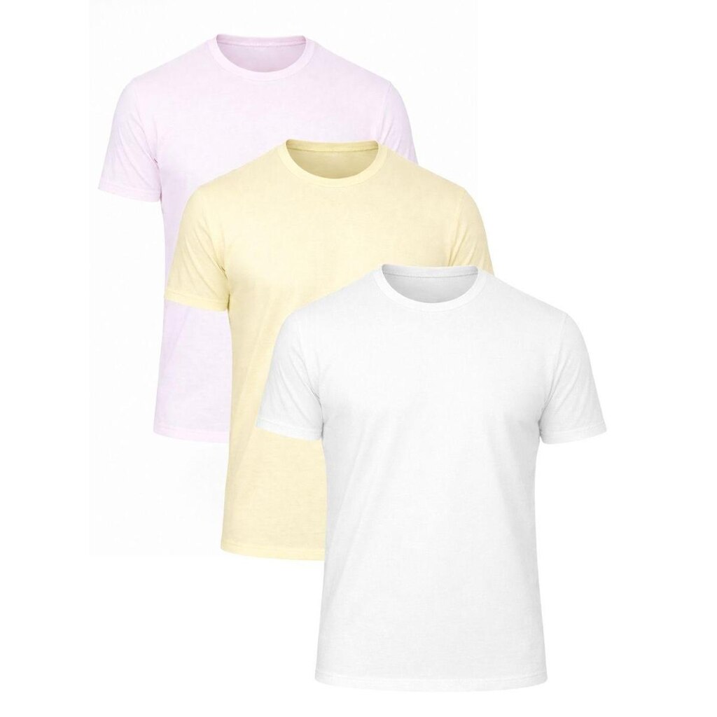Kit 3 Camisetas Masculina Algodão Premium
