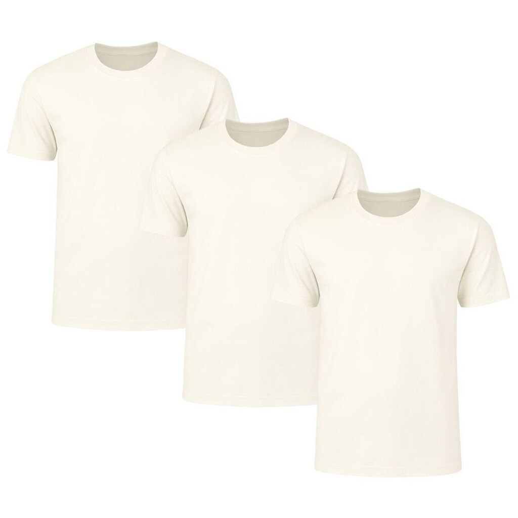 Kit 3 Camisetas Masculina Lisa Básica 100% Algodão