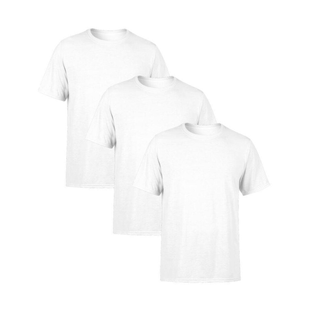 Kit 3 Camisetas Masculina Lisa Premium 100% Algodão