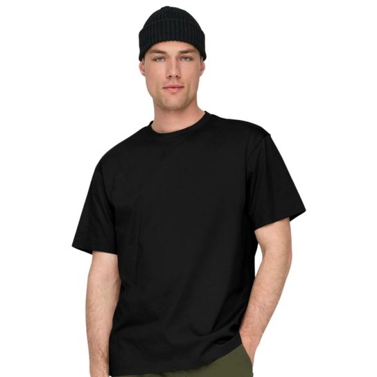 Kit 3 Camisetas Masculinas Básicas Algodão Manga Curta Confortáveis Dia a Dia
