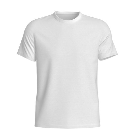 Kit 3 Camisetas Masculinas Básicas Algodão Manga Curta Confortáveis Dia a Dia