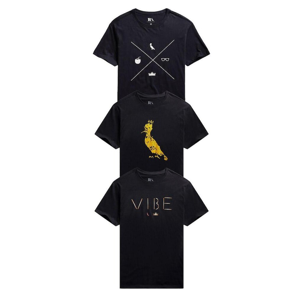 Kit 3 Camisetas Reserva íCone Thiaguinho