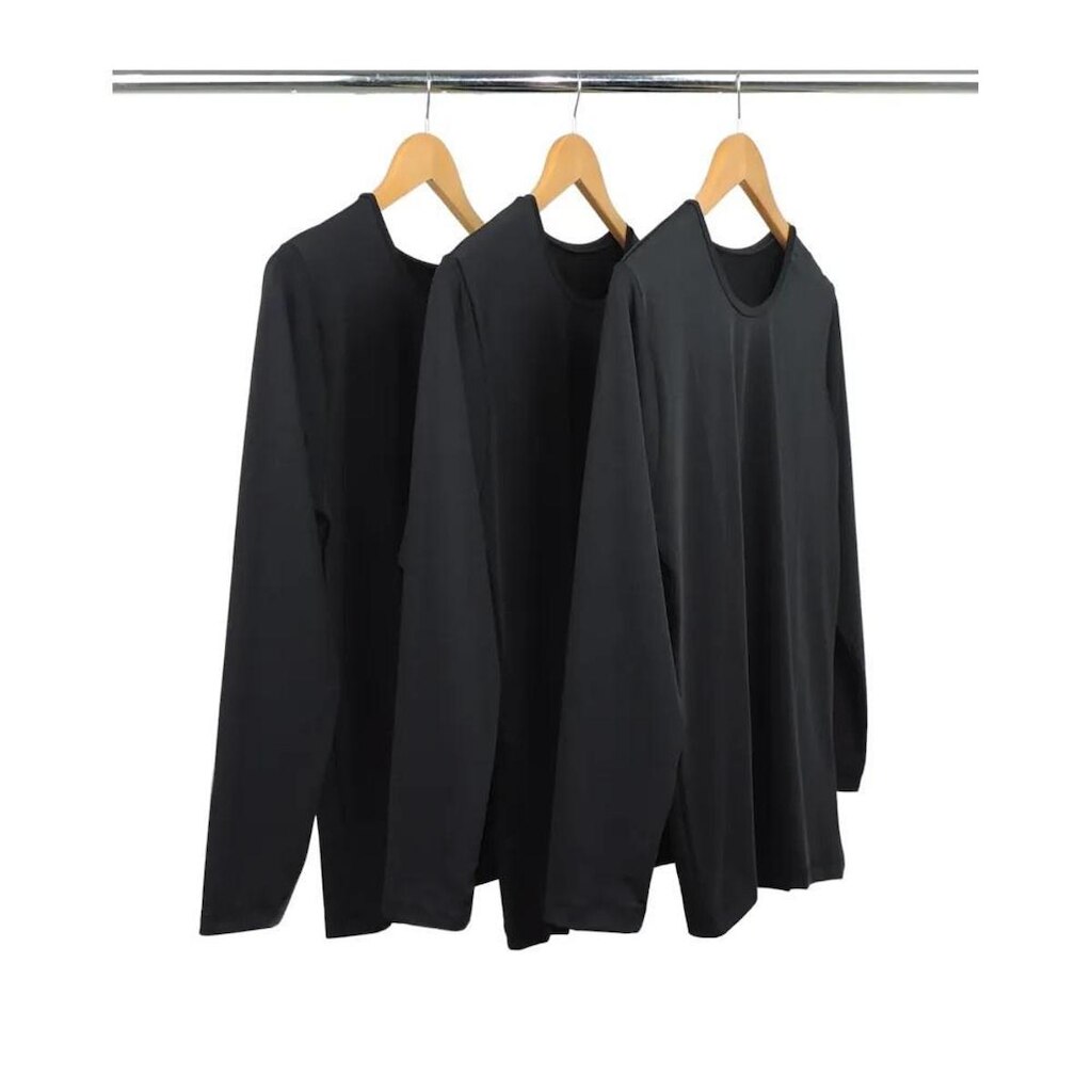Kit 3 Camisetas Segunda Pele Masculina