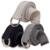 Kit 3 Cintos Hipica Cadarço com Meia Argola - Bege+Cinza