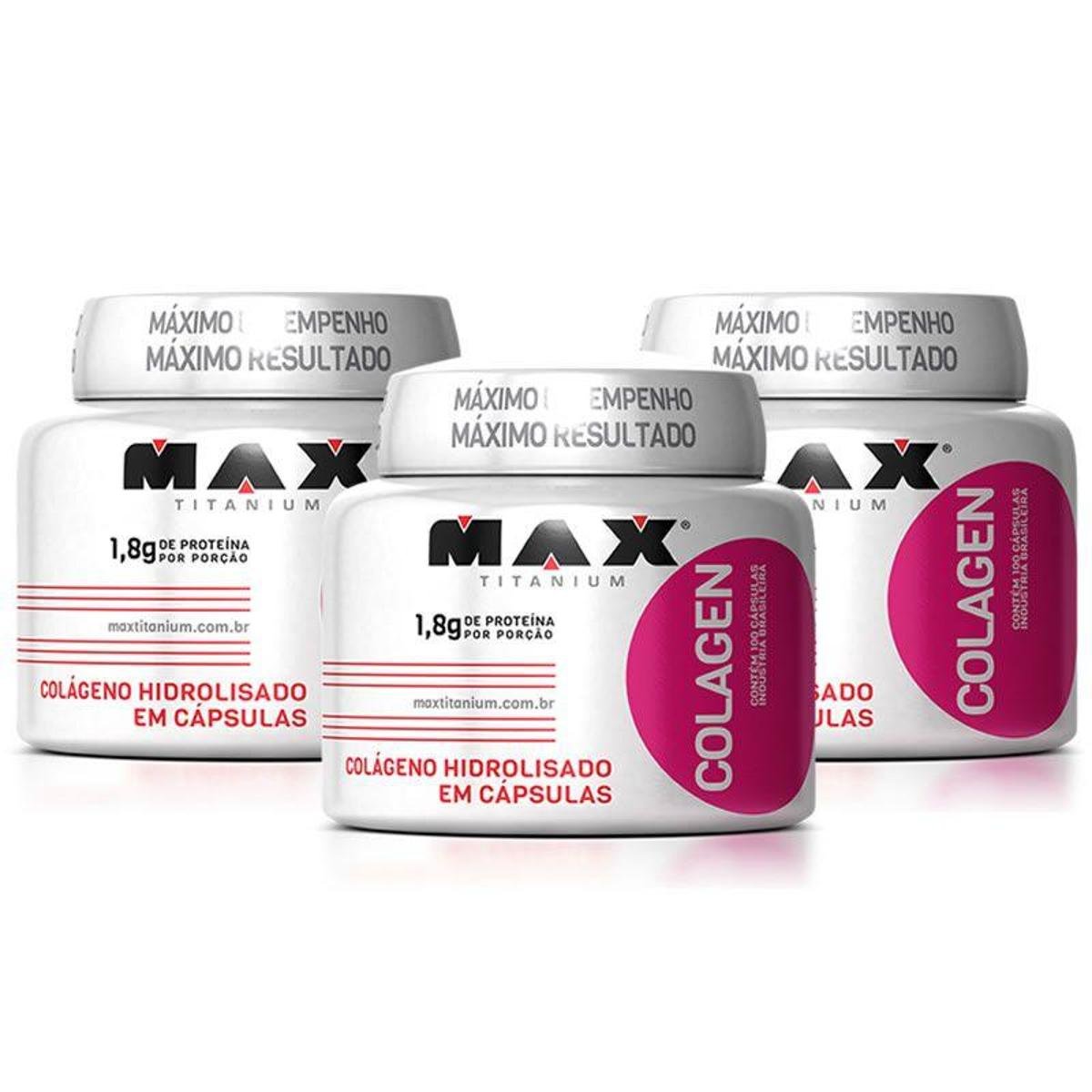 colageno max titanium netshoes