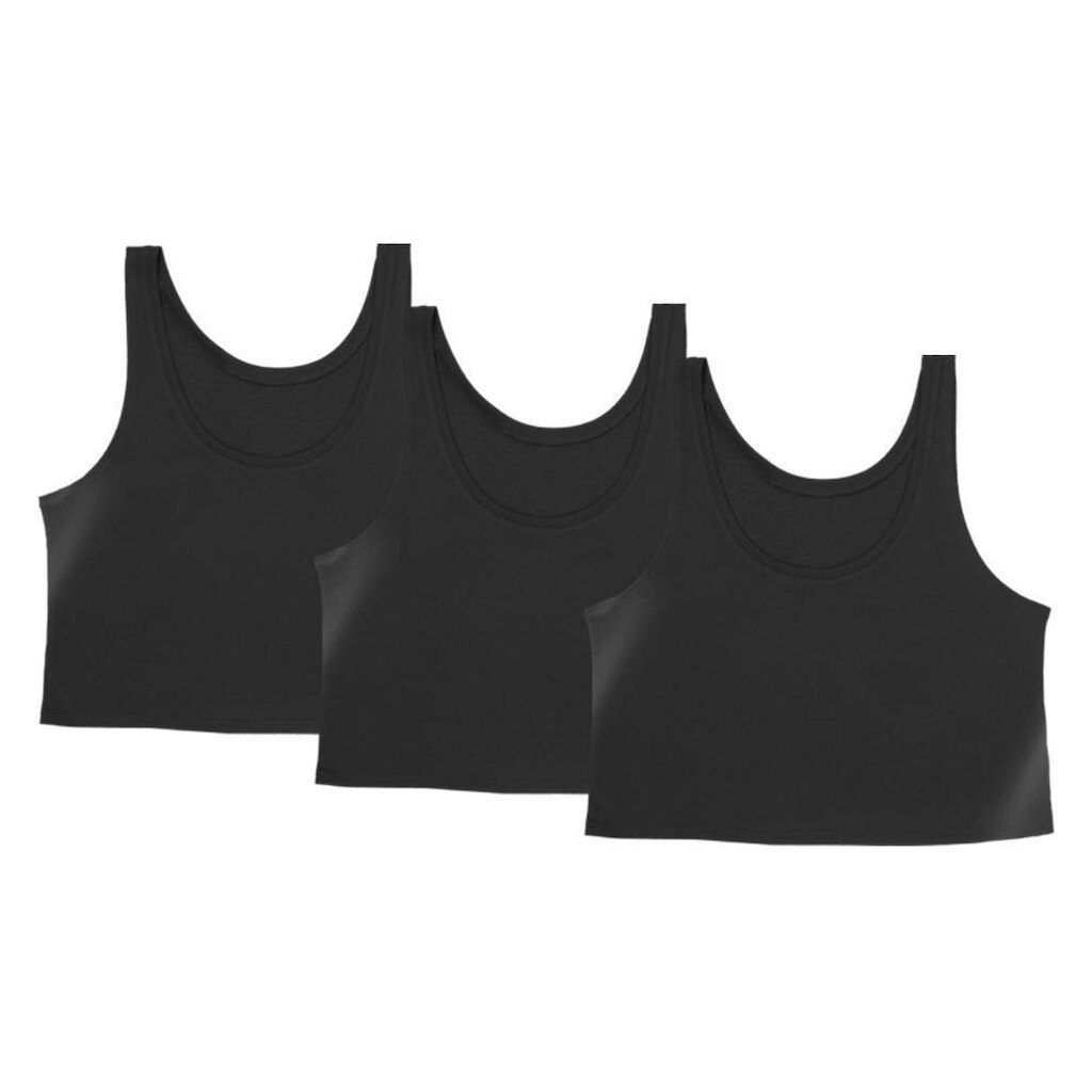 Kit 3 Cropped Good Look Regata Cavado Dry Proteção Solar UV Feminino