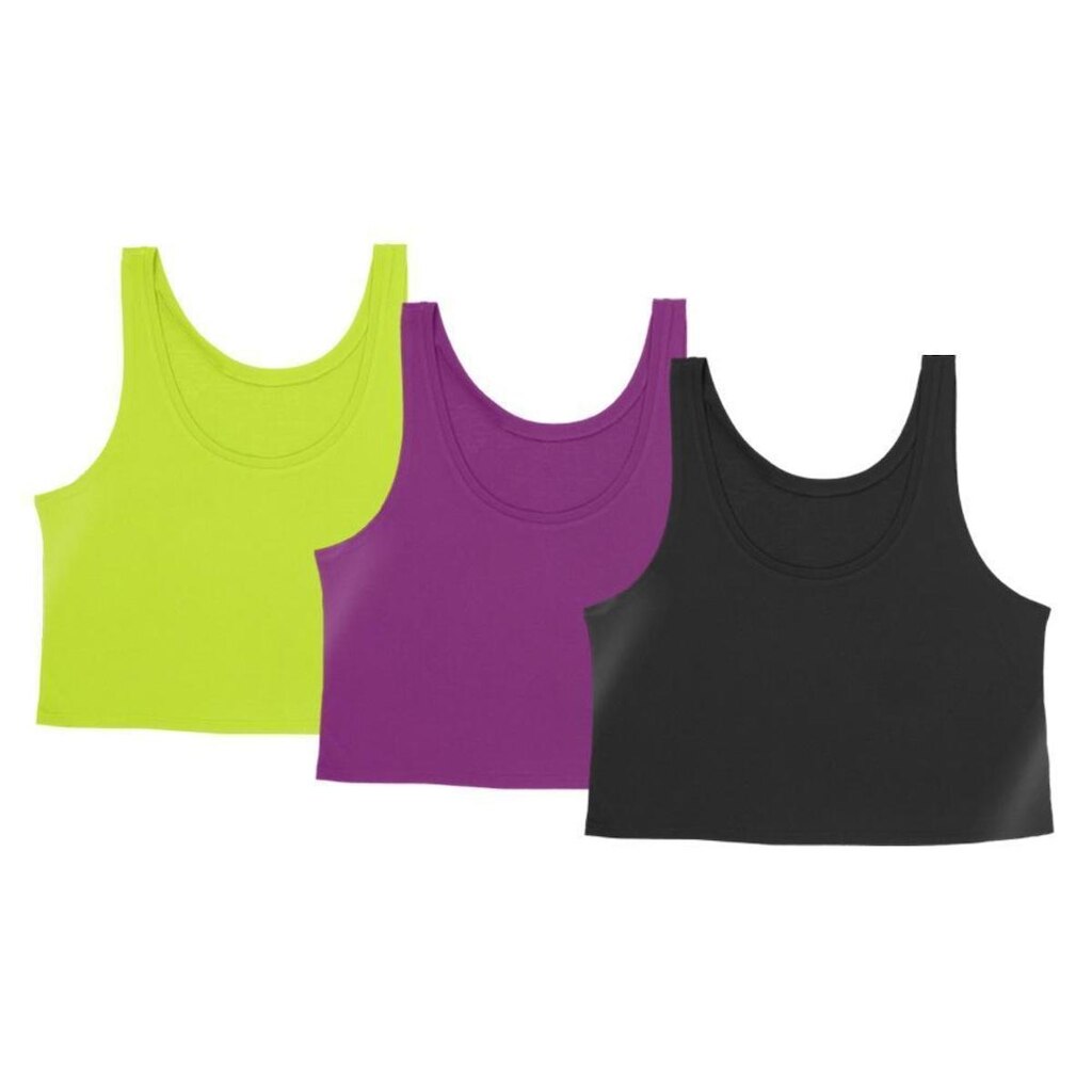 Kit 3 Cropped Good Look Regata Cavado Dry Proteção Solar UV Feminino