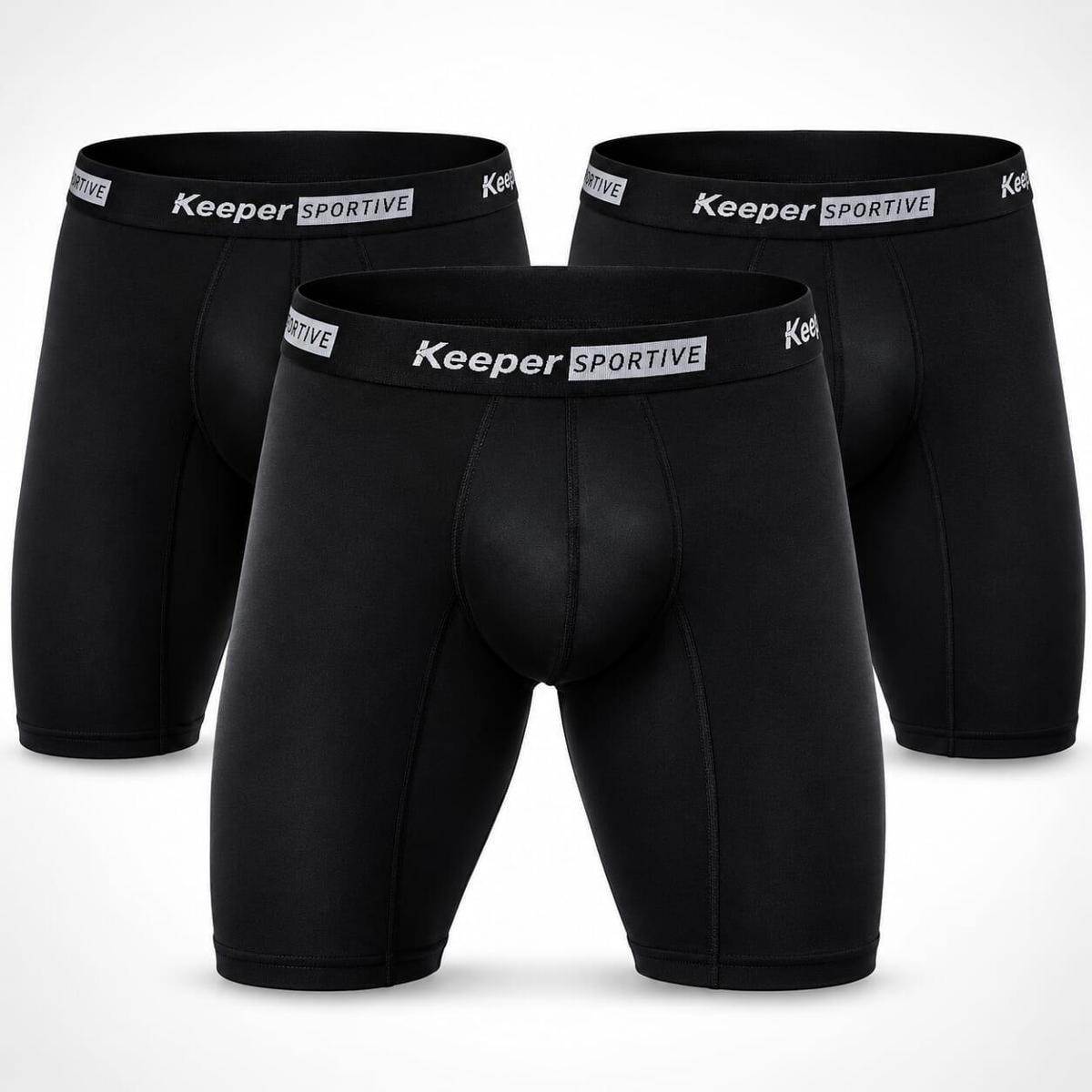 Kit 3 Cueca Boxer Long Leg Bermuda Microfibra Anti Assadura Menor preço em Kit 3 Cueca Boxer Long Leg Bermuda Microfibra Anti Assadura