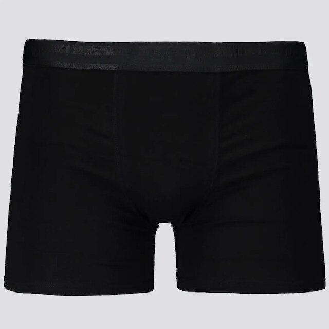 Kit 3 Cuecas Boxer Lupo Elastic Soft Preta