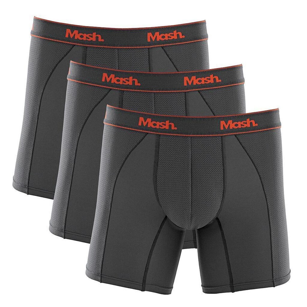 Kit 3 Cuecas Boxer Mash Microfibra Active 140.09
