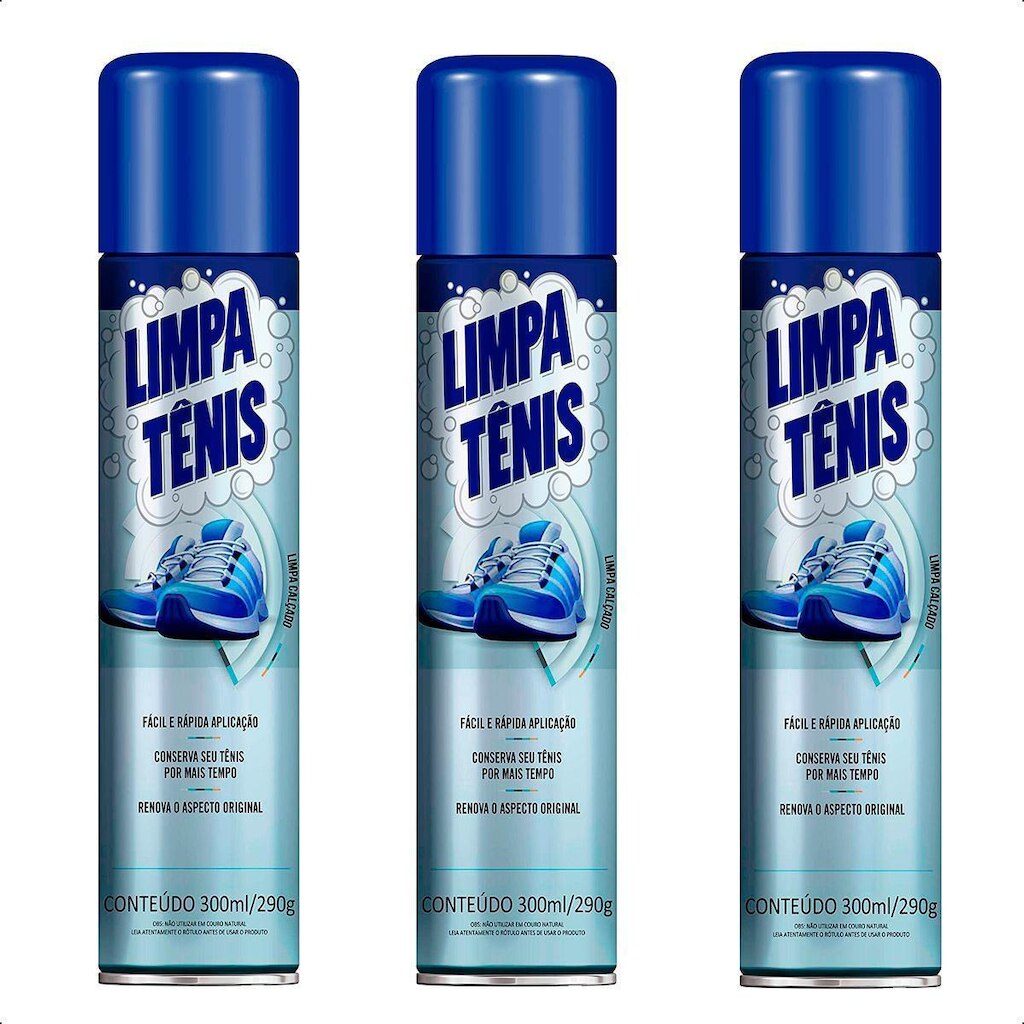 Kit 3 Limpa Tênis Petroplus Premium