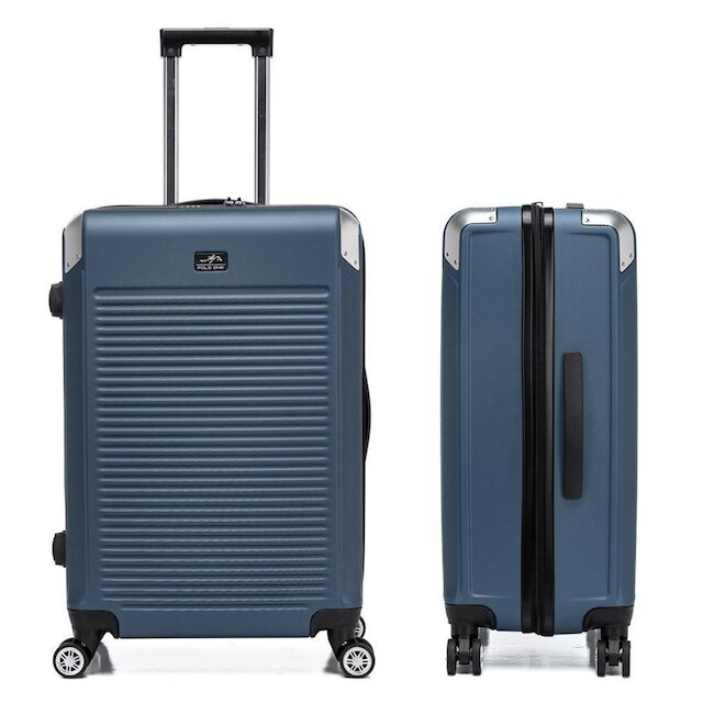 Kit 3 Malas De Bordo Viagem ABS Rígido Polo One Rodas 360° Reforçada com Cadeado TSA