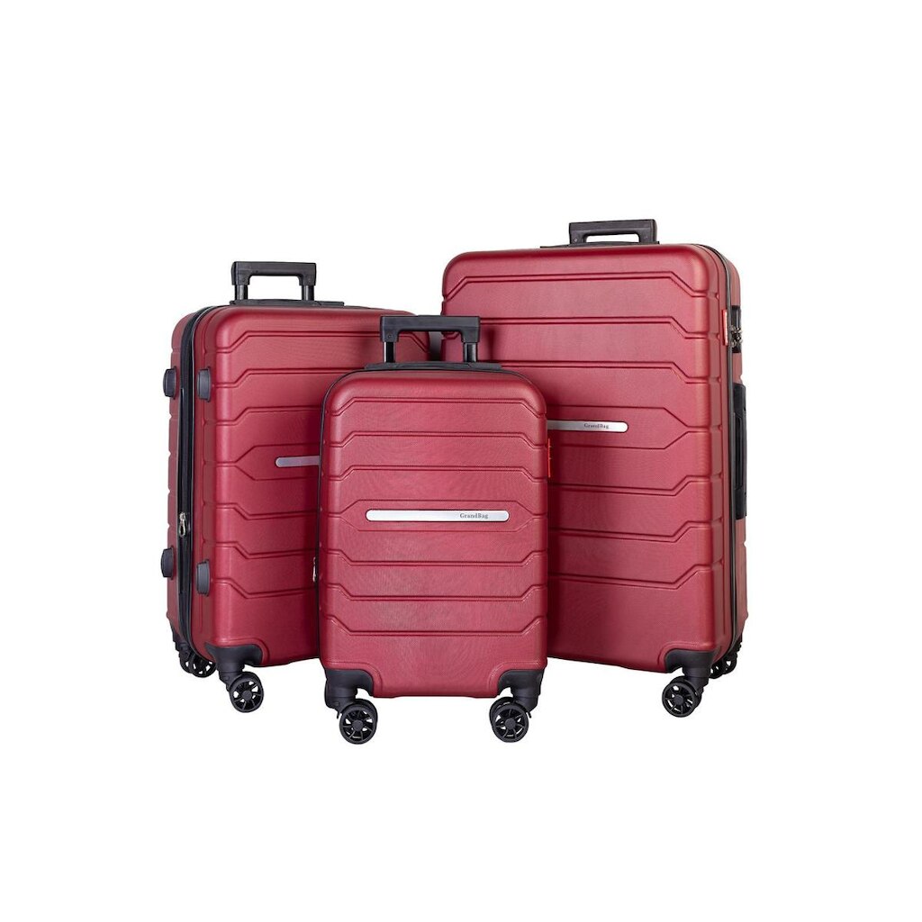 Kit 3 malas de viagem Abs 20" 24" 28" Arizona