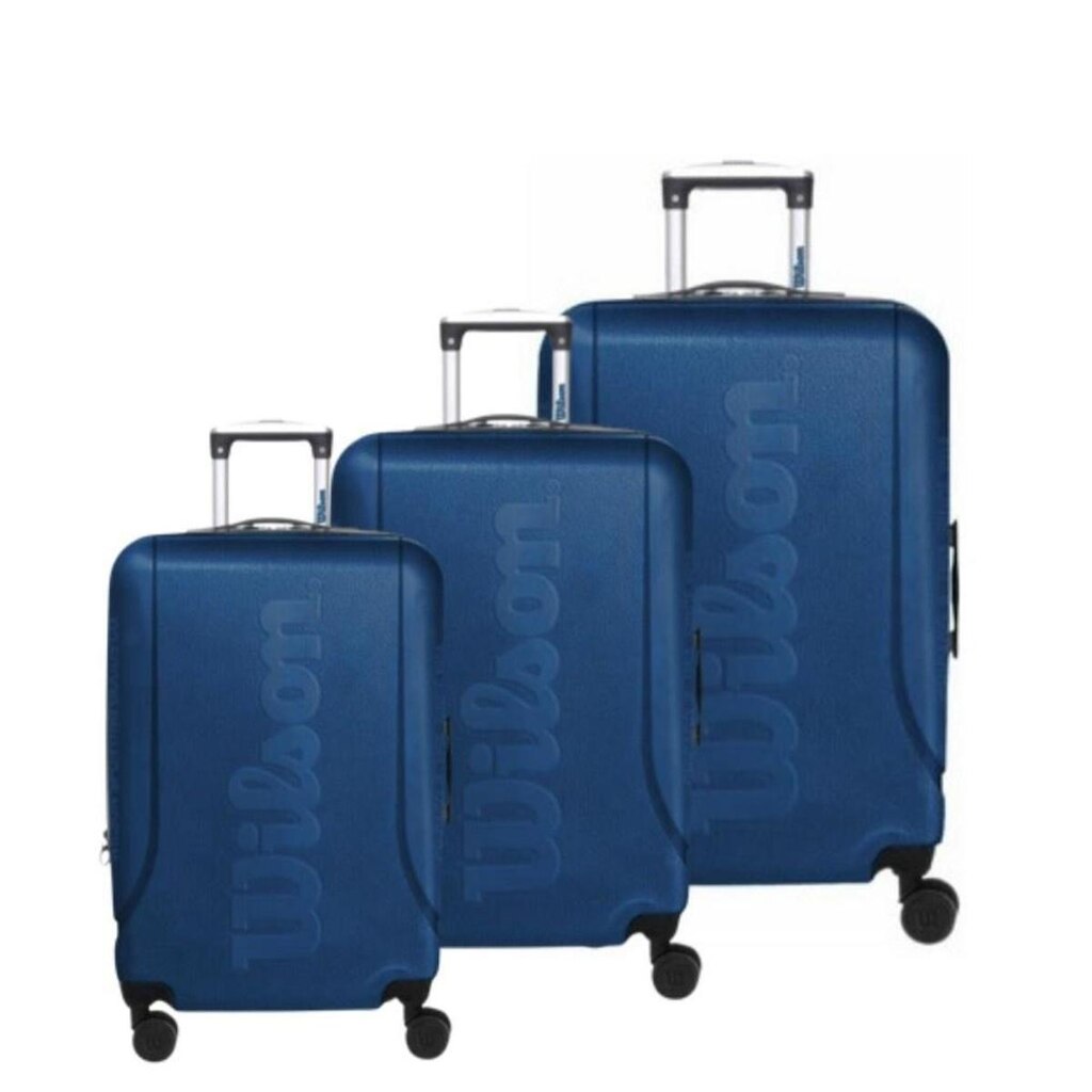 Kit 3 Malas Wilson Viagem Segredo Embutido Despacho Bordo