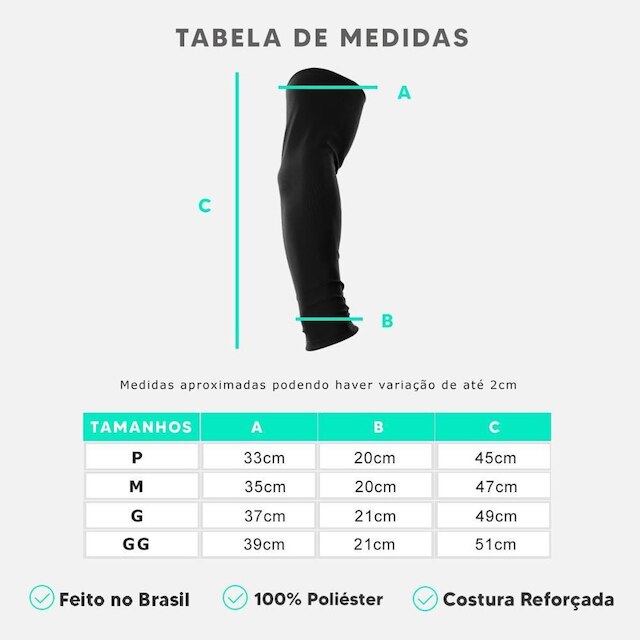 Kit 3 Manguitos Proteção Solar Uv Vôlei Ciclismo Protetor Braço Moto