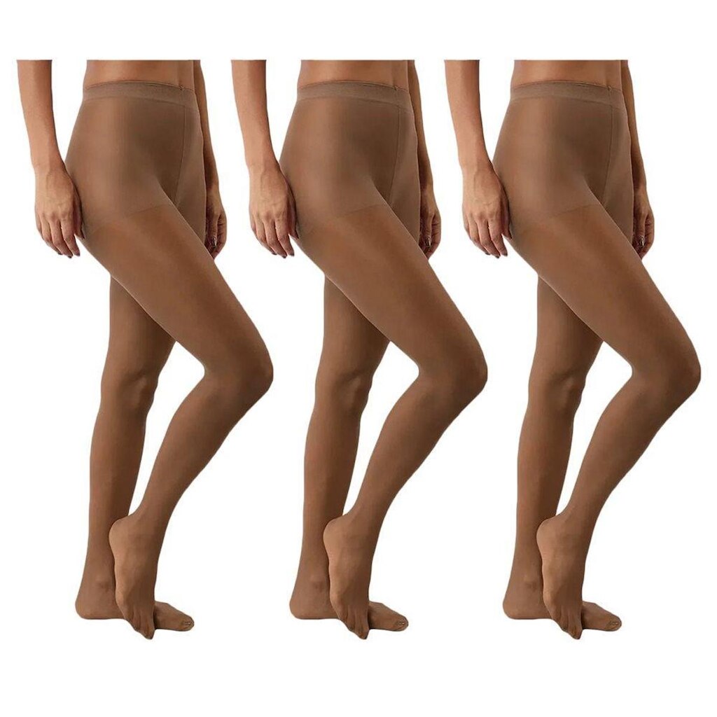 Kit 3 Meias-Calças Selene Clássica Fio 15 Plus Si