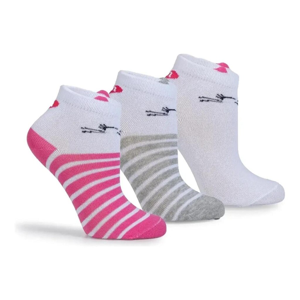 Kit 3 Meias Infantil Bebê Cano Médio Básica Molekinha Meninas
