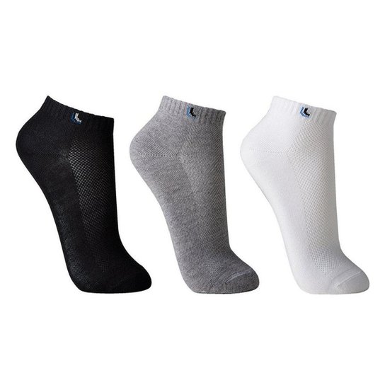 Kit 3 Meias Lupo Cano Curto Esportiva Unissex - Preto+Branco é ruim? Kit 3 Meias Lupo Cano Curto Esportiva Unissex - Preto+Branco é boa?