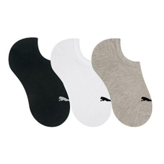 Kit 3 Meias Puma Sapatilha Feminina 34 ao 39 - Branco Menor preço em Kit 3 Meias Puma Sapatilha Feminina 34 ao 39 - Branco