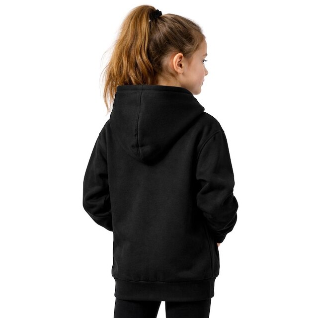 Kit 3 Moletom Infantil Feminino com Capuz Bolso Canguru Flanelado Blusa Frio