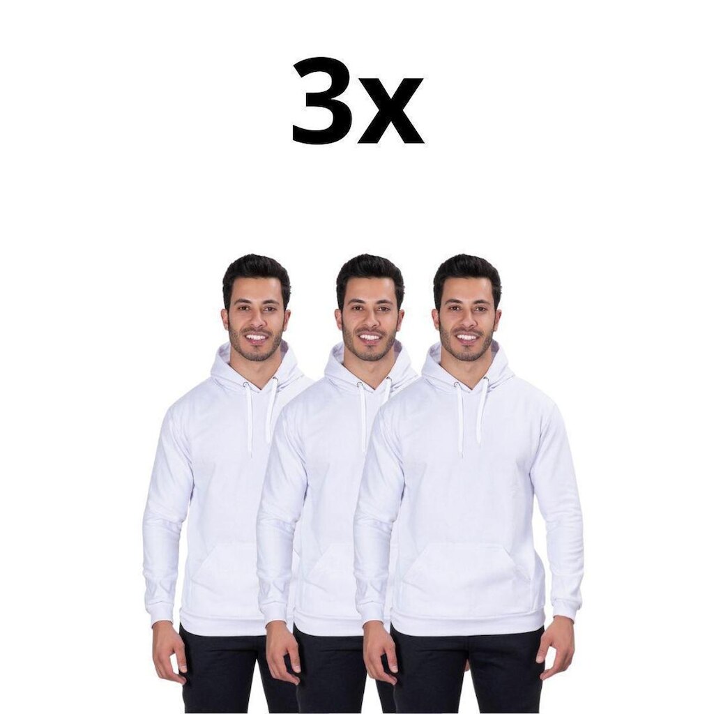 Kit 3 Moletons AL7 Store Canguru Maculino