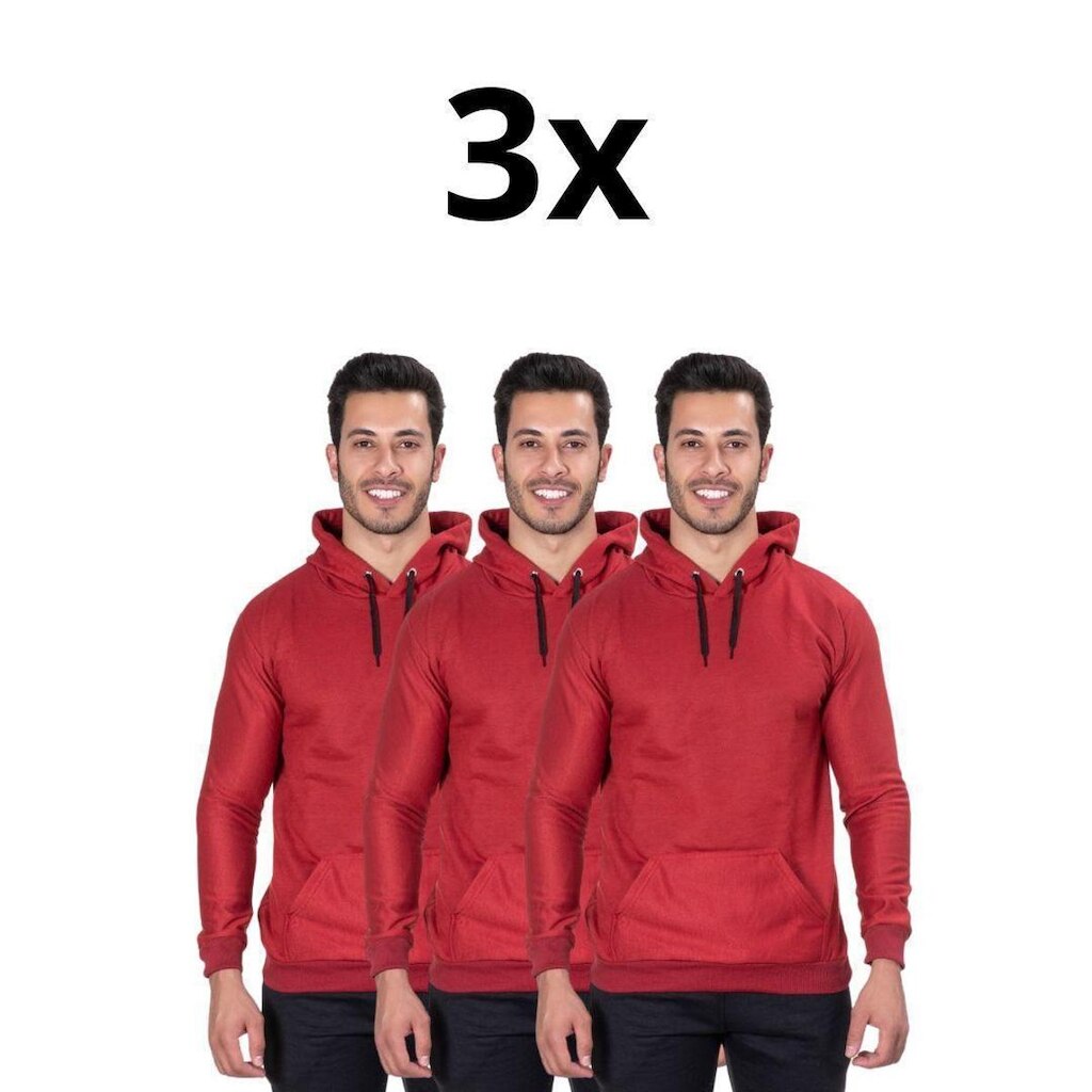 Kit 3 Moletons AL7 Store Canguru Maculino