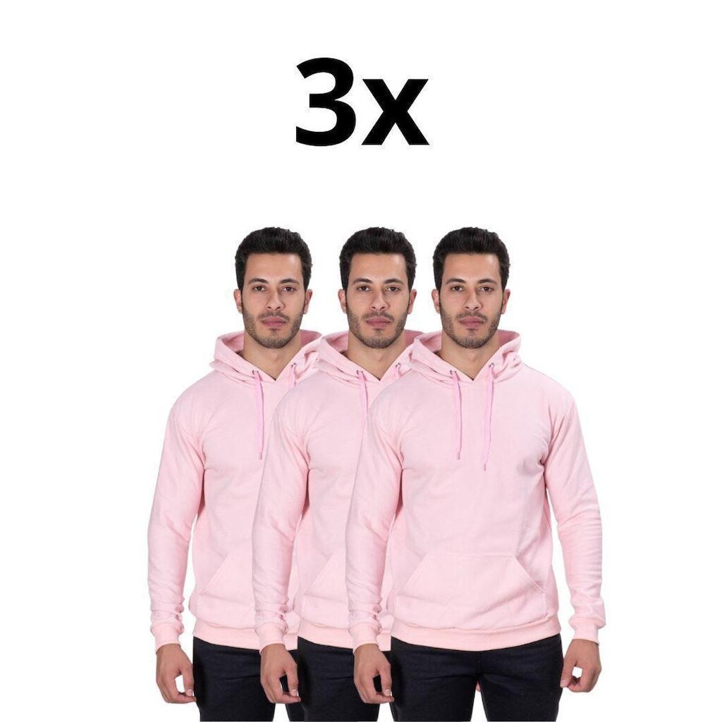 Kit 3 Moletons AL7 Store Canguru Maculino