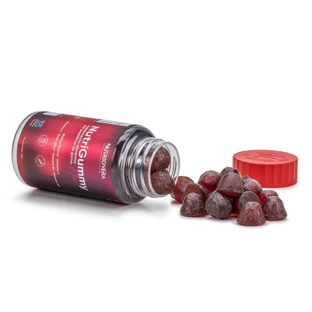 Kit 3 NutriGummy Hair Suplemento para Cabelo Pele & Unha